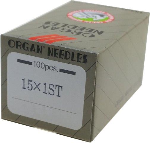 ORGAN Machine Embroidery Needles 15X1ST #11 75/11 Chromium