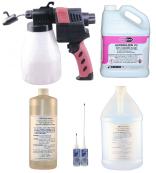 Mattress Machine Oil, Cleaning Fluid, Cleaning Gun